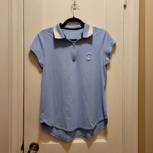 Peter Millar Women's Light Blue Polo Shirt